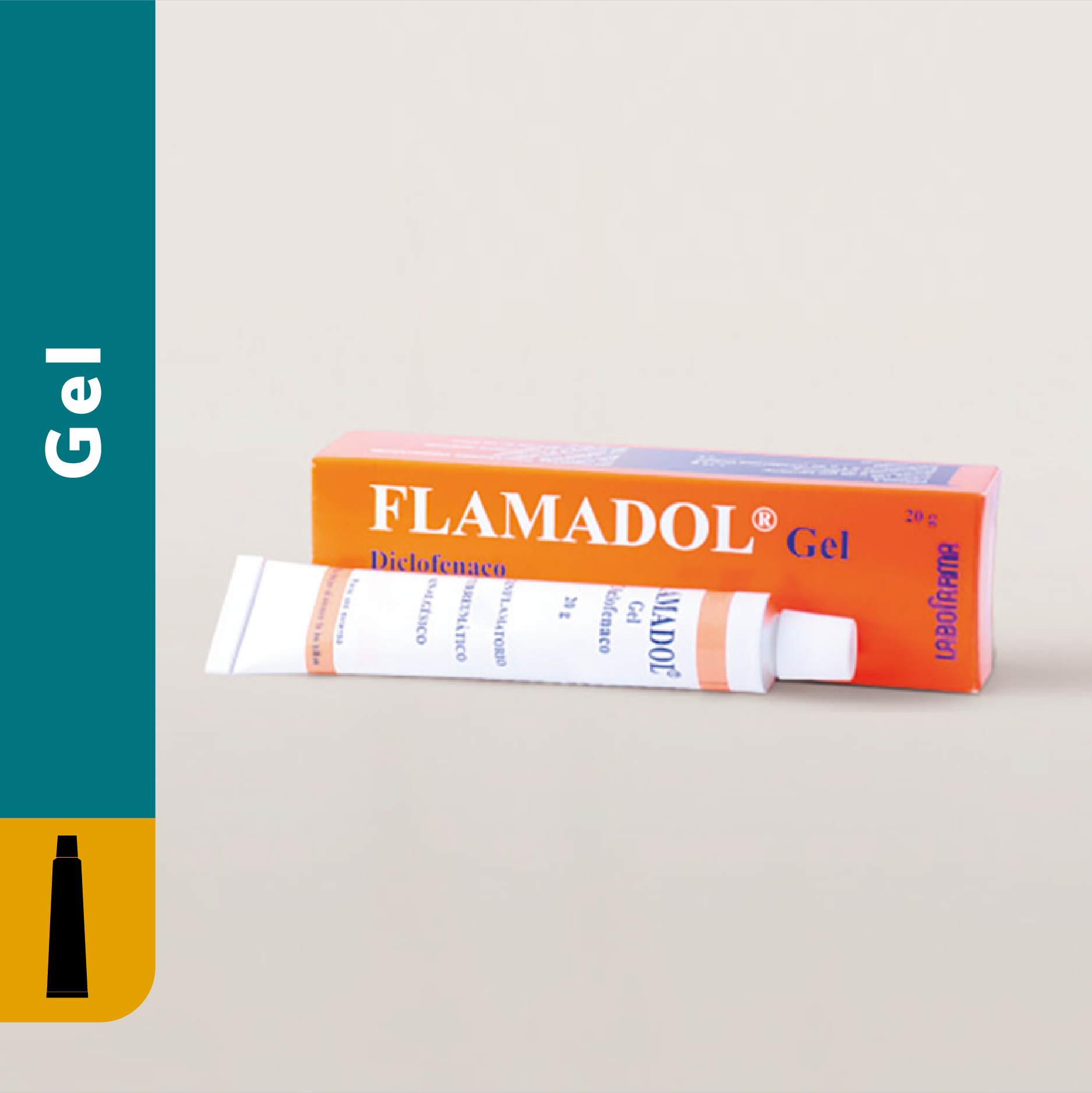 FLAMADOL GEL TUBO 50 GR